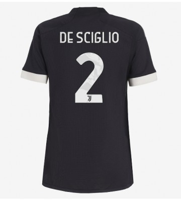 Juventus Mattia De Sciglio #2 Tredje trøje Dame 2023-24 Kort ærmer